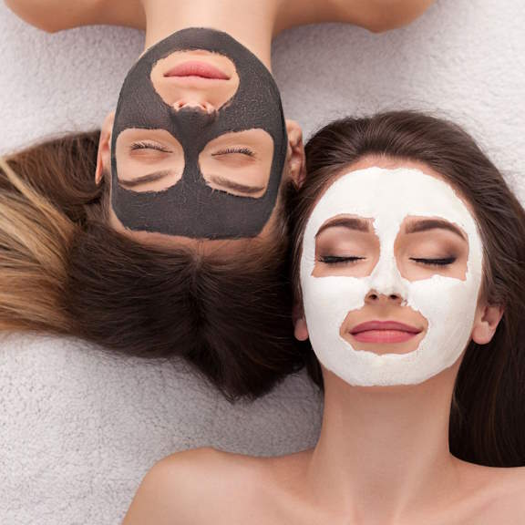 Luxury facial treatment for glowing skin