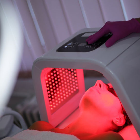 LED light therapy for skin rejuvenation