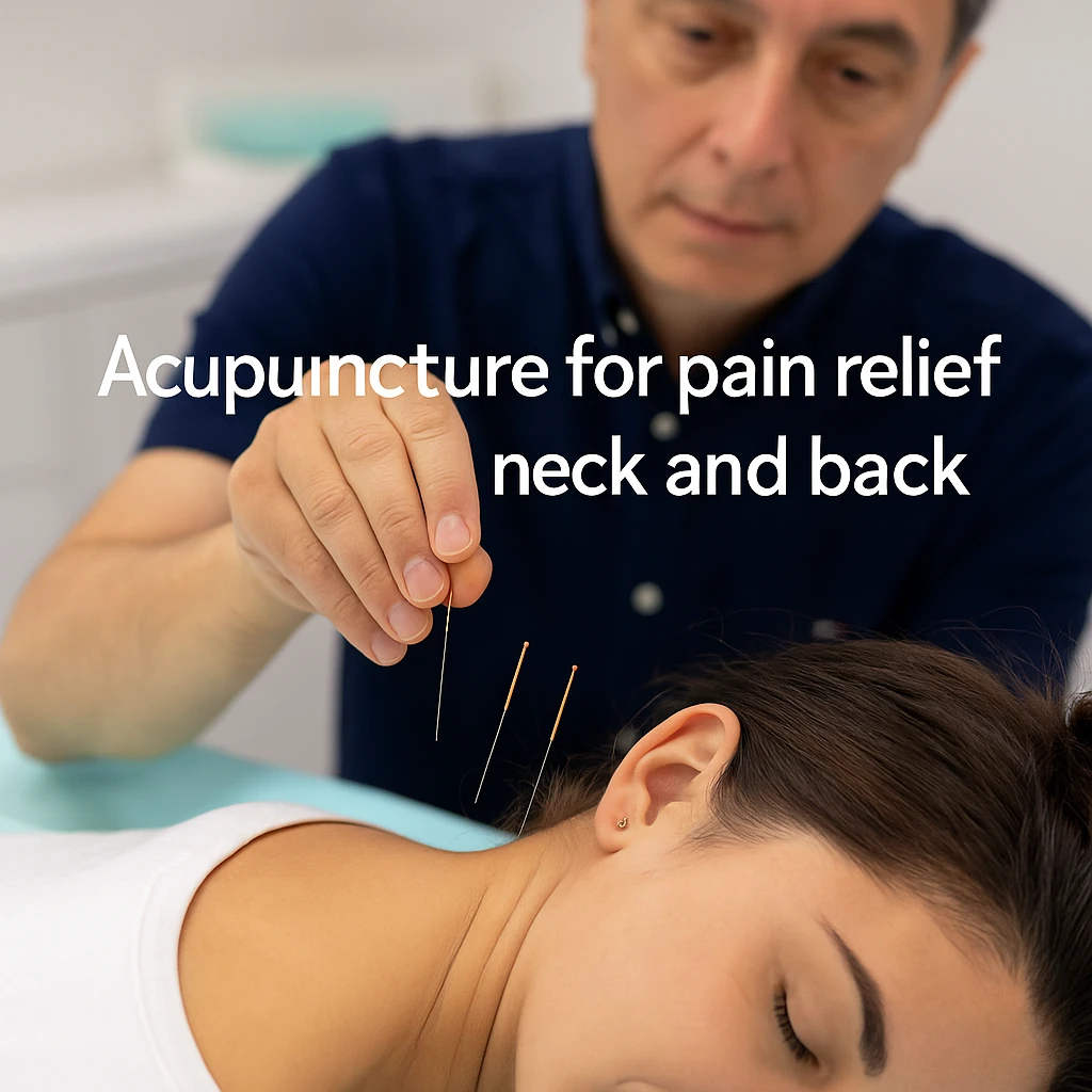 Acupuncture for pain relief in Richmond Hill